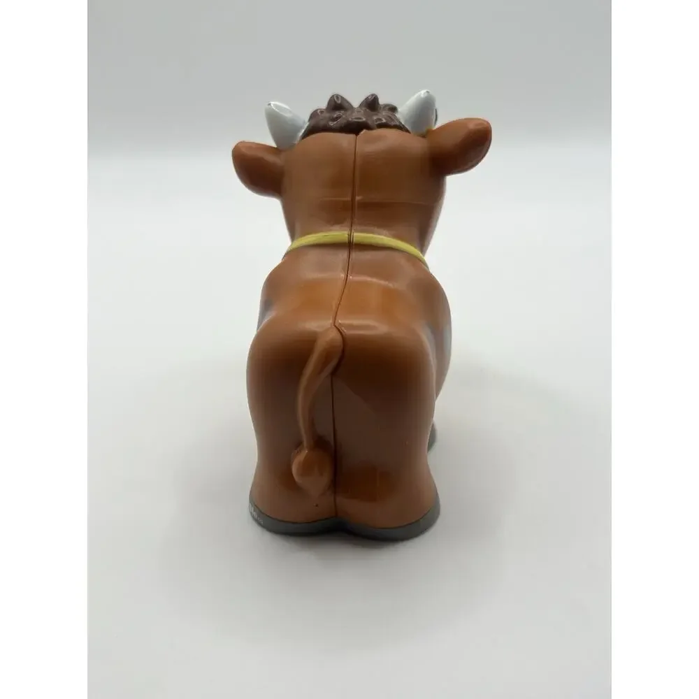 Fisher Price Little People Brown Farm Christmas Nativity Cow 2018
